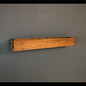 Quality handcrafted floating shelf